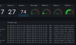 Featured image of post Metrics and logs in a single dashbord with Grafana Loki